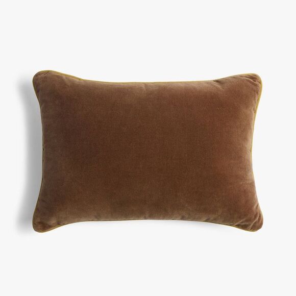 Open Box - Parachute - Velvet Mini Lumbar Pillow Pecan - Parachute Pecan - Picture 1 of 4